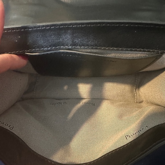 Proenza Schouler mini Carved Python PS1 crossbody bag black w gunmetal hardware - Picture 14 of 16